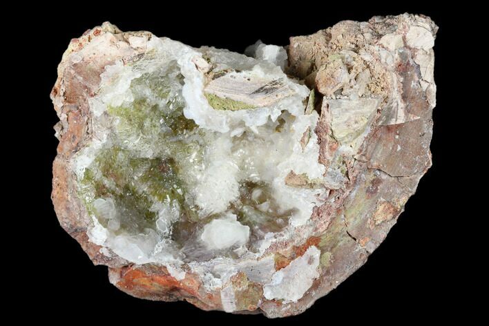 Crystal Filled Dugway Geode Half - Utah #176744